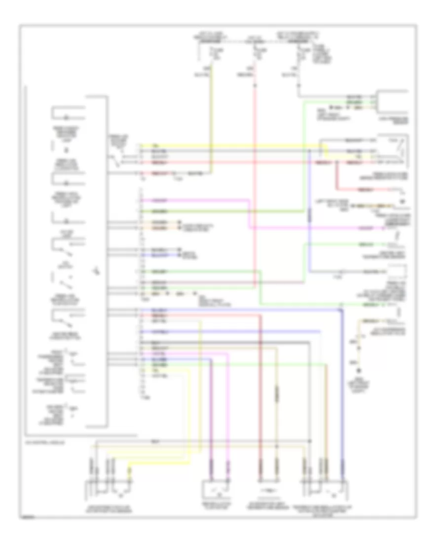 Manual AC Wiring Diagram, Late Production (1 of 2) for Volkswagen Tiguan SE 2010