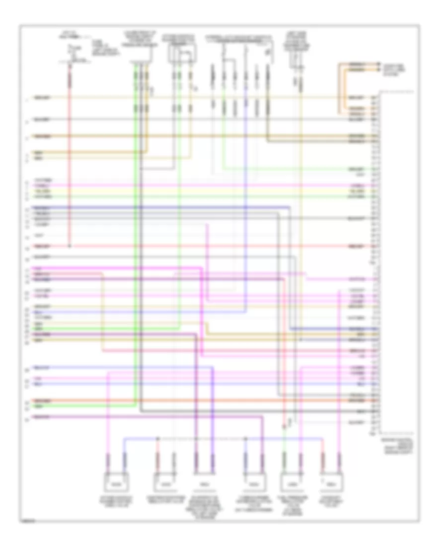 2 0L Turbo Engine Performance Wiring Diagram Early Production 5 of 5 for Volkswagen Tiguan SE 2010