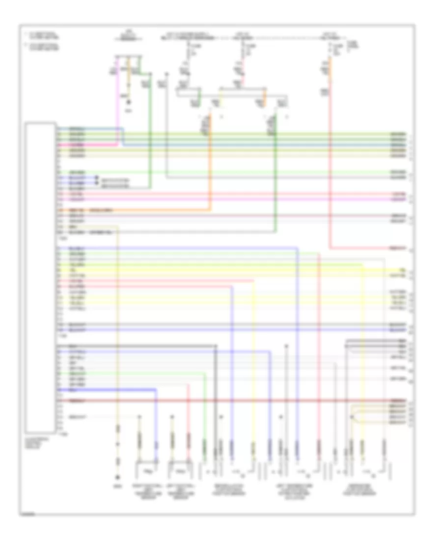 Automatic A C Wiring Diagram 1 of 3 for Volkswagen Eos 3 2 2007