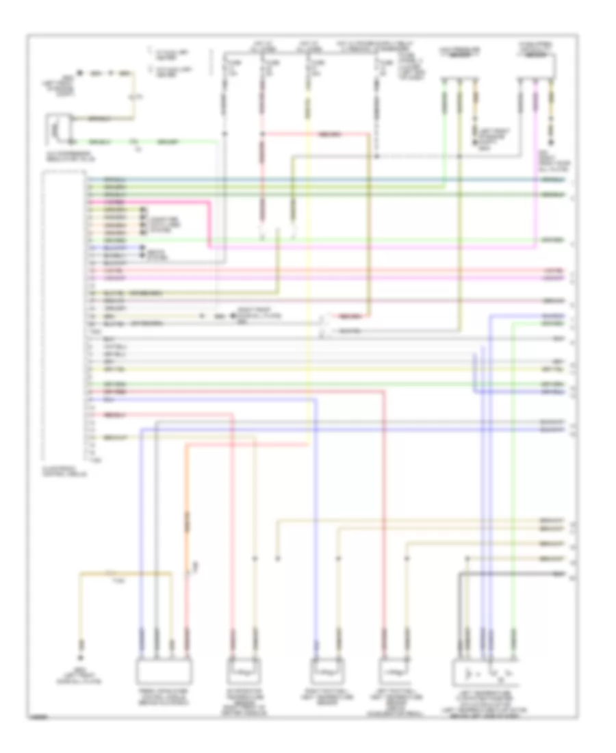 Automatic A C Wiring Diagram Early Production 1 of 3 for Volkswagen Tiguan SE 4Motion 2010