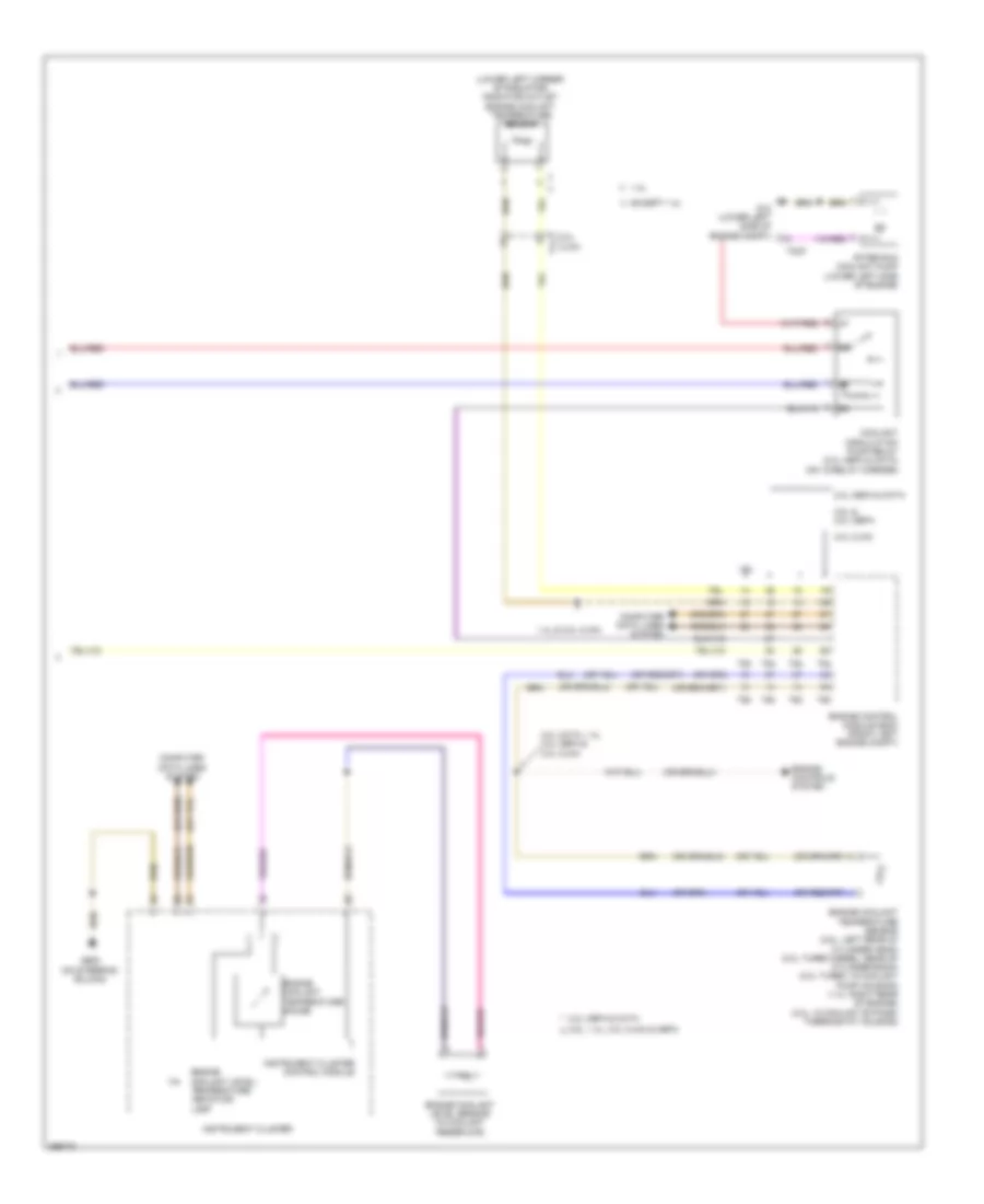 Automatic A C Wiring Diagram 4 of 4 for Volkswagen Jetta Hybrid 2013