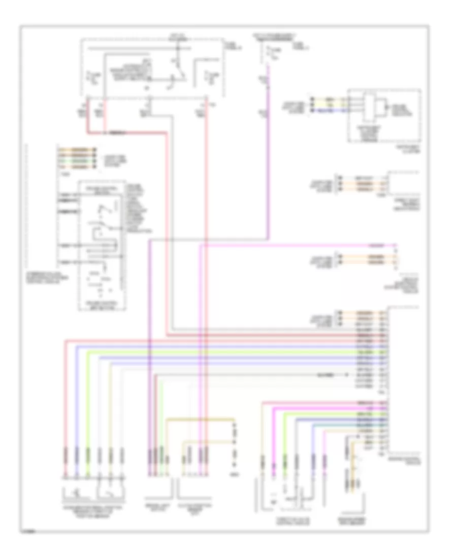 Cruise Control Wiring Diagram, Late Production for Volkswagen GTI 2.0T 2007