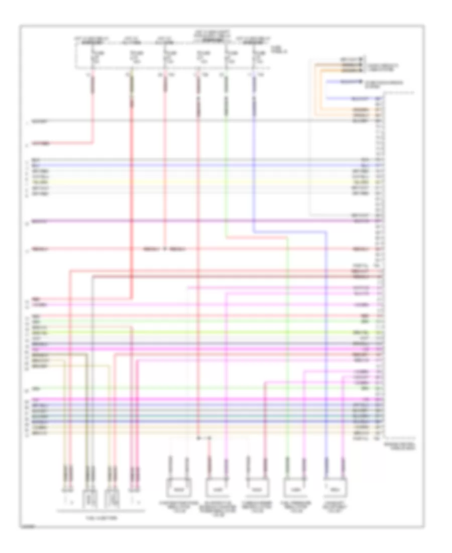 2.0L, Engine Performance Wiring Diagram (5 of 5) for Volkswagen GTI 2.0T 2007