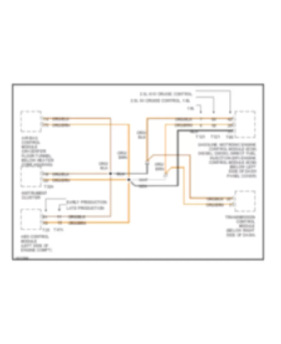 HighLow Bus Wiring Diagram for Volkswagen New Beetle GL 2002
