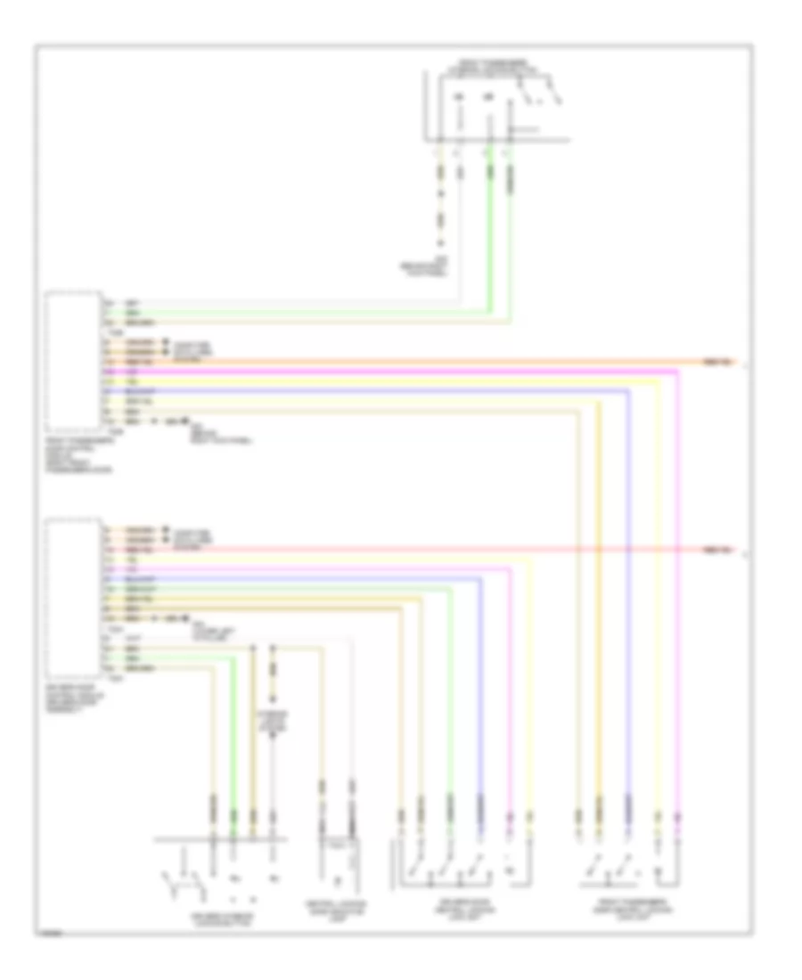 Forced Entry Wiring Diagram, with High Equipment (1 of 2) for Volkswagen Jetta Hybrid SE 2013