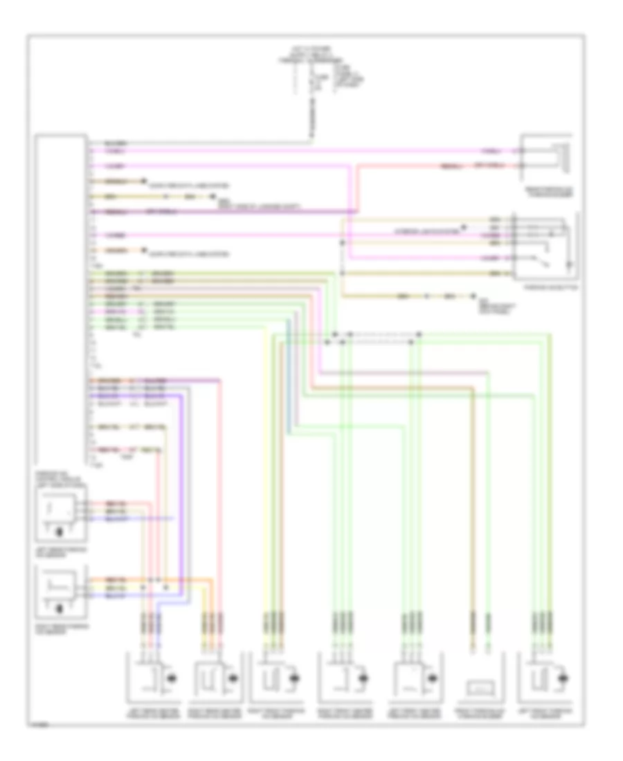 Parking Assistant Wiring Diagram for Volkswagen Jetta Hybrid SE 2013