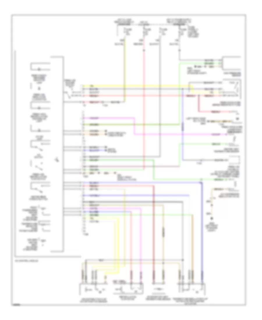 Manual A C Wiring Diagram Early Production 1 of 2 for Volkswagen Tiguan SEL 4Motion 2010