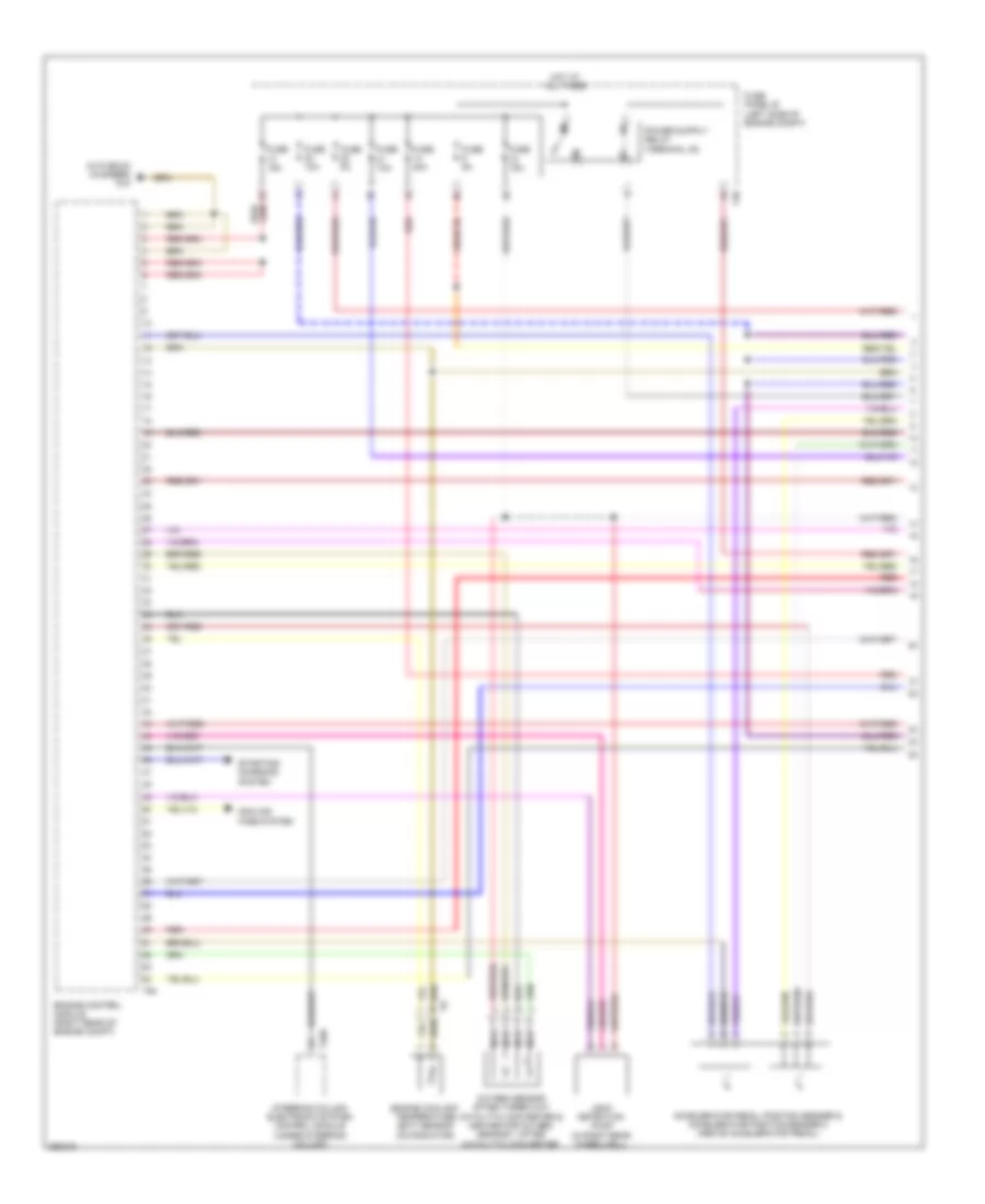 2 0L Turbo Engine Performance Wiring Diagram Early Production 1 of 5 for Volkswagen Tiguan SEL 4Motion 2010