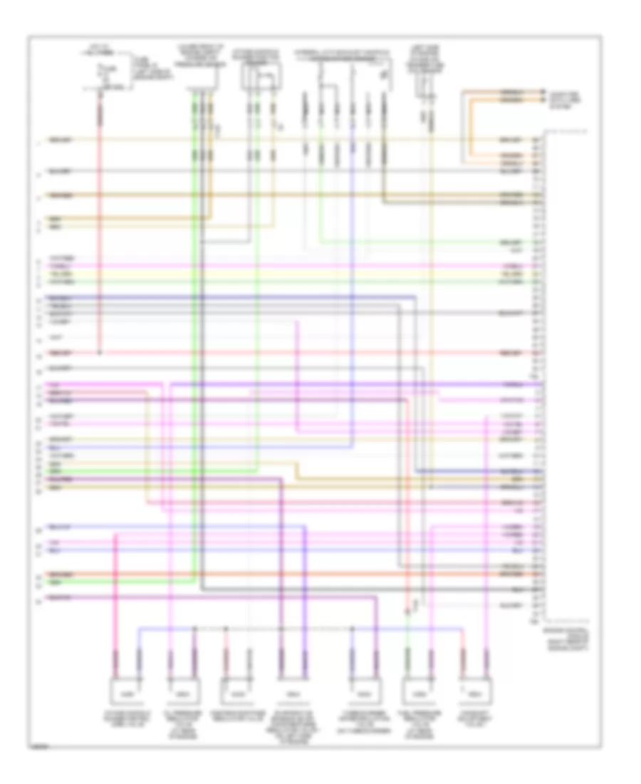 2 0L Turbo Engine Performance Wiring Diagram Late Production 5 of 5 for Volkswagen Tiguan SEL 4Motion 2010