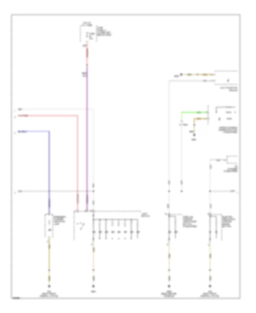 Instrument Illumination Wiring Diagram 2 of 4 for Volkswagen Tiguan SEL 4Motion 2010