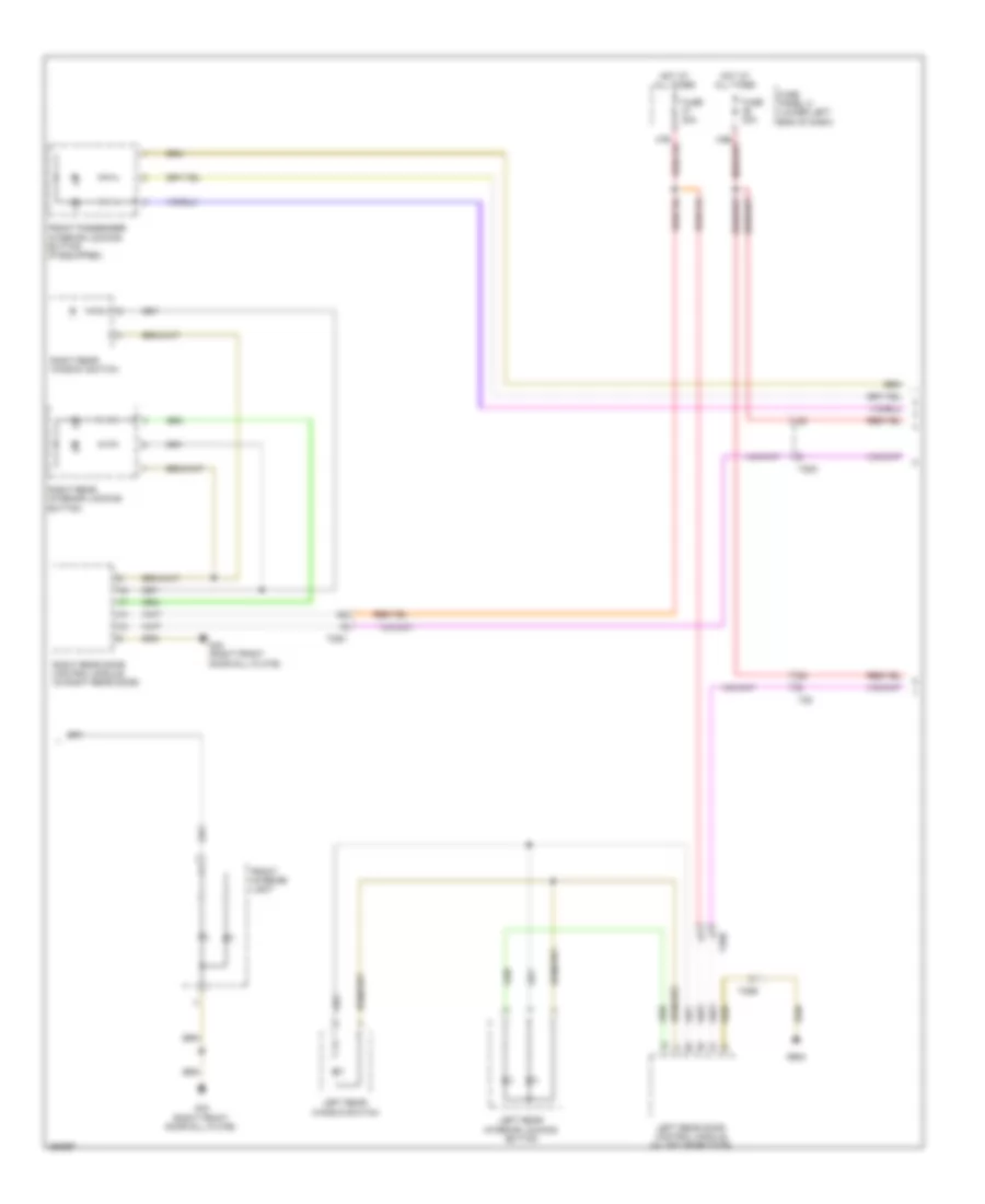 Instrument Illumination Wiring Diagram 3 of 4 for Volkswagen Tiguan SEL 4Motion 2010