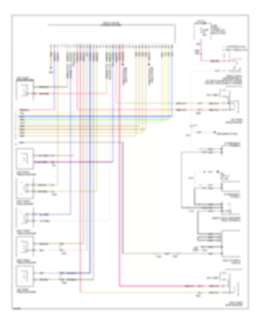 Navigation Wiring Diagram 2 of 2 for Volkswagen Tiguan SEL 4Motion 2010