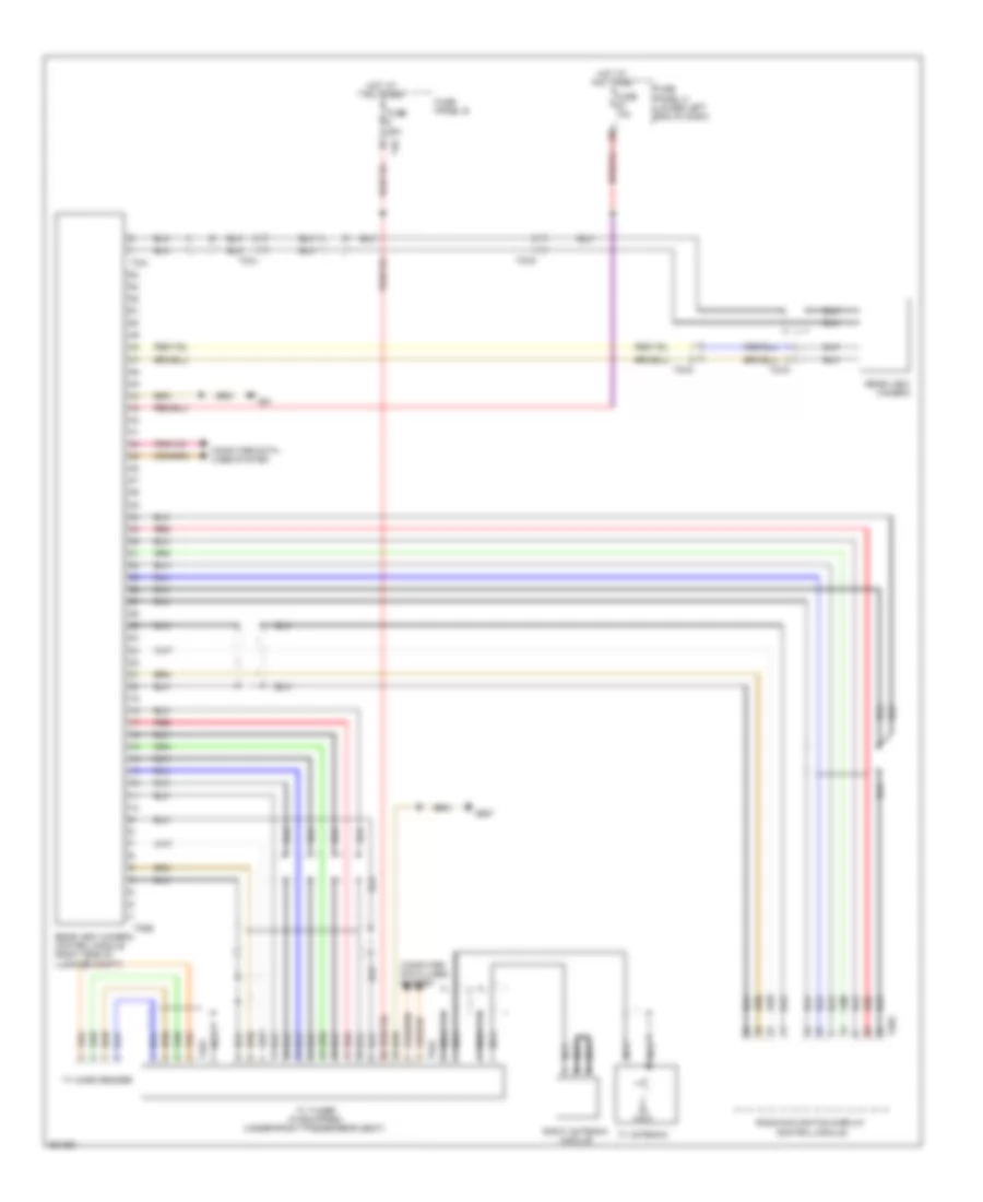 Rear Camera Wiring Diagram for Volkswagen Tiguan SEL 4Motion 2010