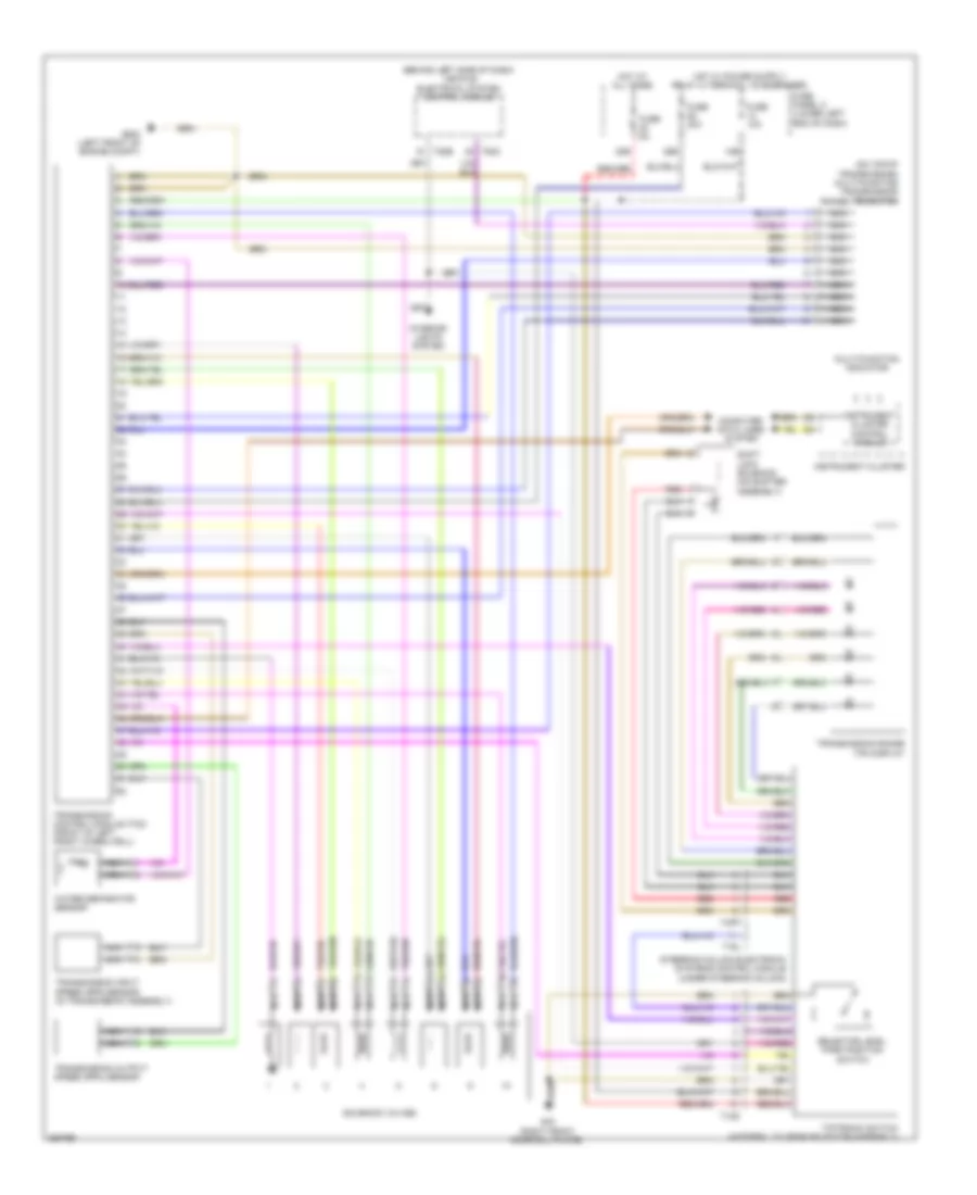 A T Wiring Diagram for Volkswagen Tiguan SEL 4Motion 2010