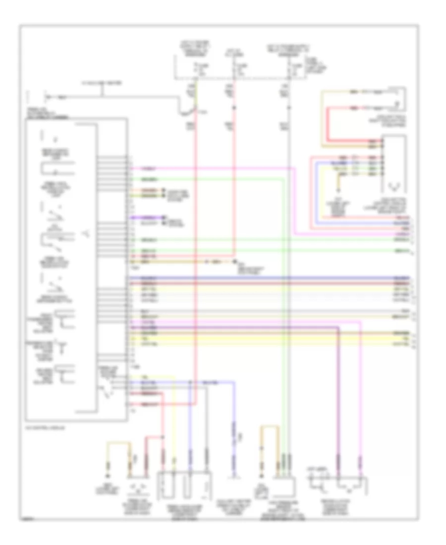 Manual A C Wiring Diagram 1 of 3 for Volkswagen Jetta Hybrid SEL 2013