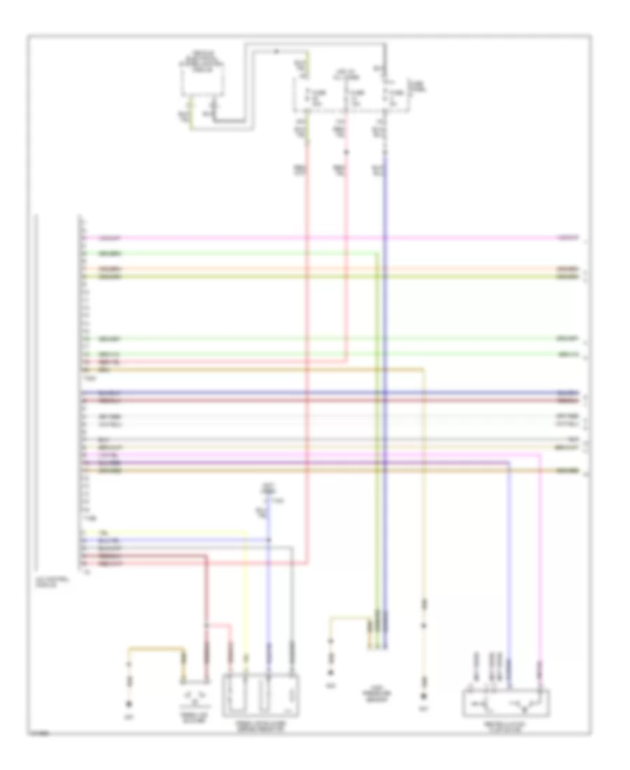 Manual A C Wiring Diagram 1 of 2 for Volkswagen Jetta 2 0T 2007
