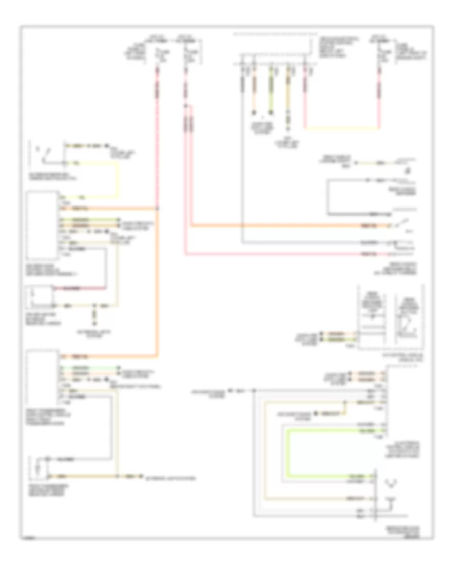 Defoggers Wiring Diagram with High Equipment for Volkswagen Jetta S 2013