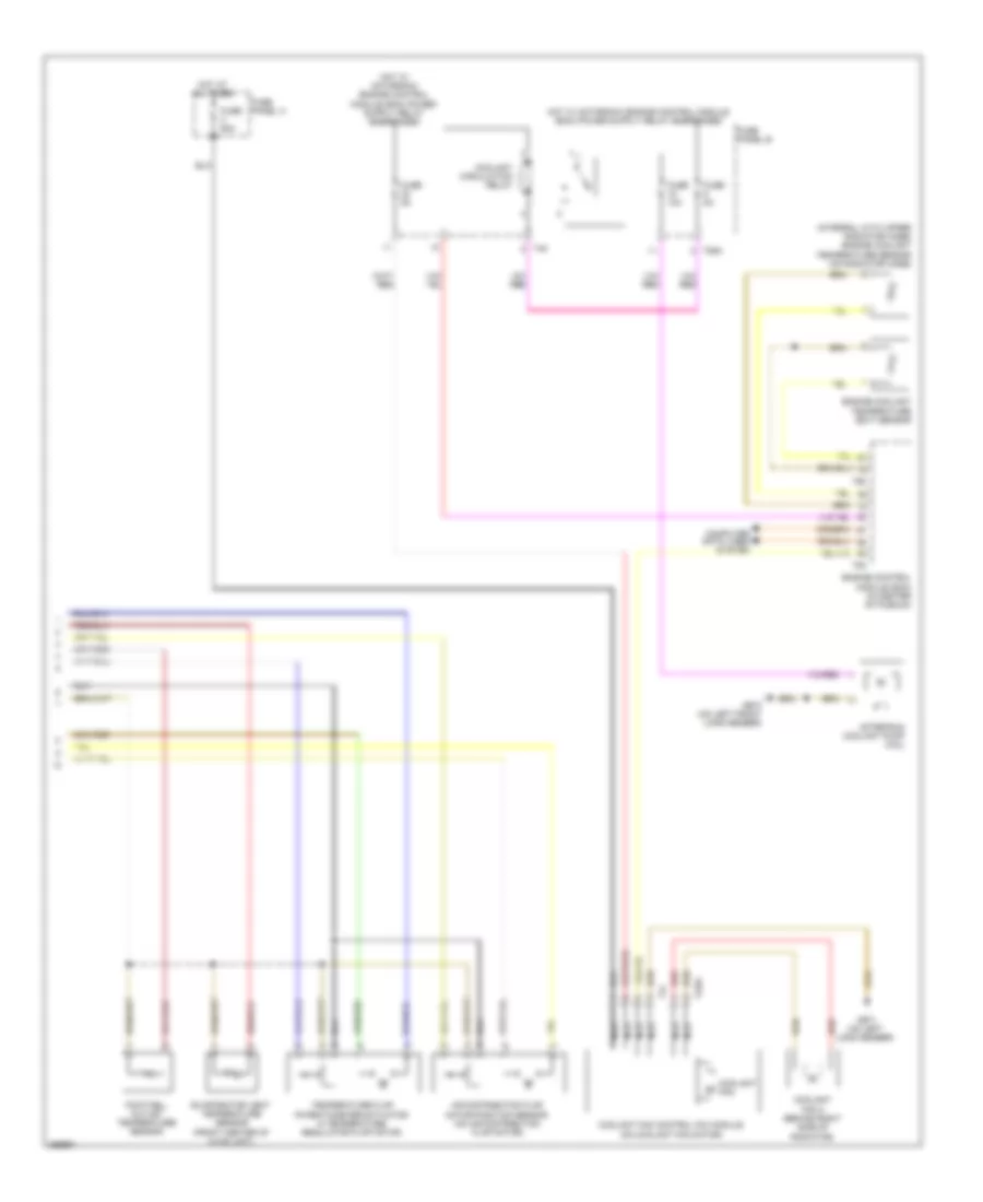 Manual A C Wiring Diagram 2 of 2 for Volkswagen CC Lux 2011