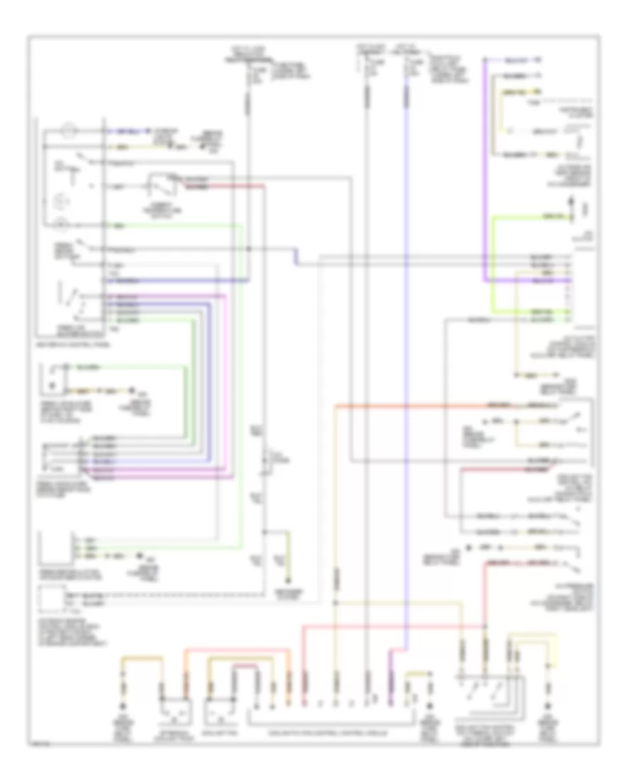 2.8L, Manual AC Wiring Diagram for Volkswagen Passat GLS 2002