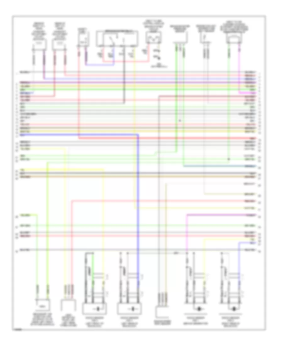 4.0L, Engine Performance Wiring Diagrams (2 of 6) for Volkswagen Passat GLS 2002