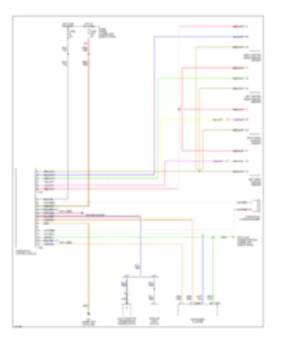 Navigation Wiring Diagram for Volkswagen Passat GLS 2002