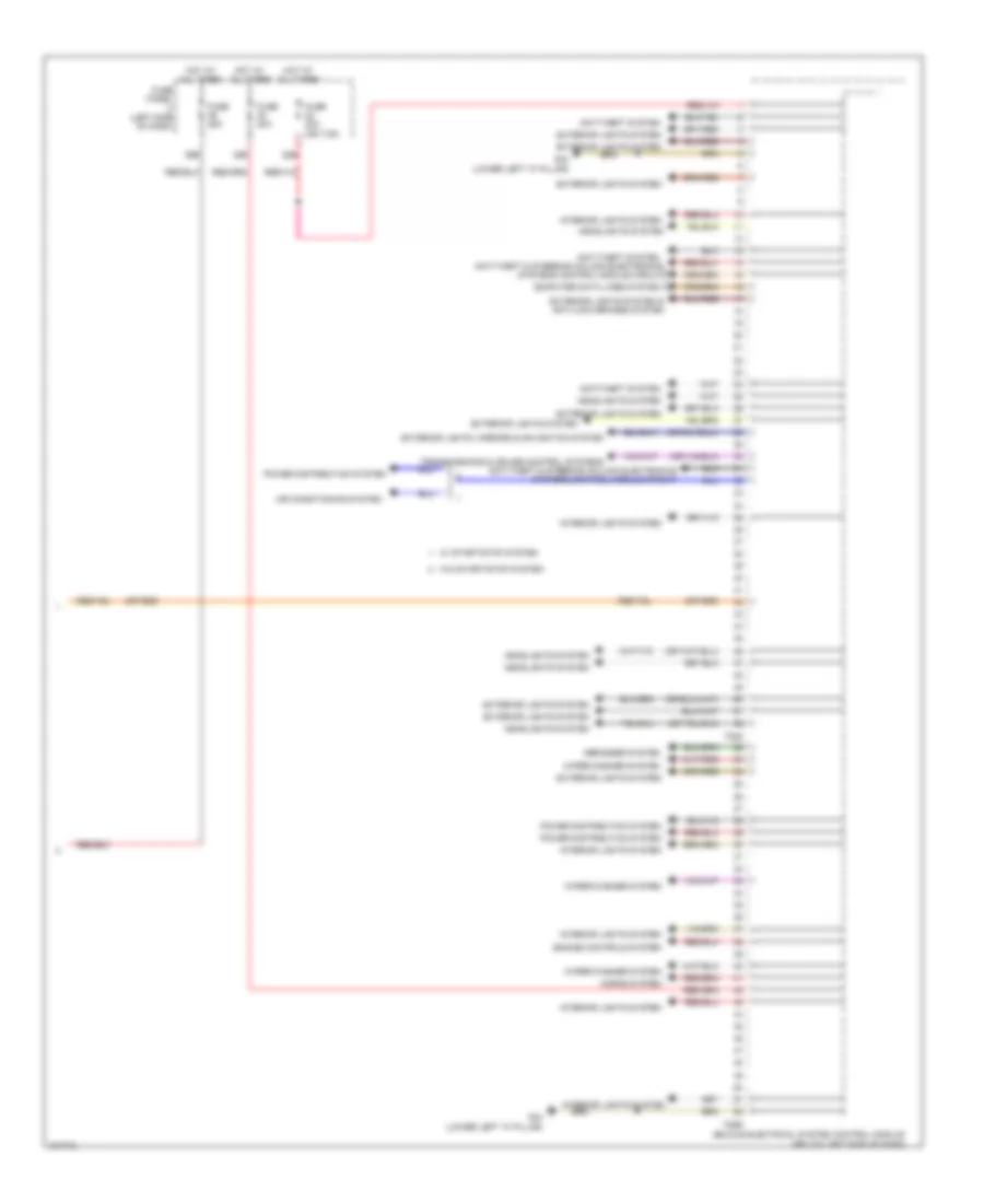 Vehicle Electrical System Control Module Wiring Diagram, with High Equipment (2 of 2) for Volkswagen Jetta SEL 2013