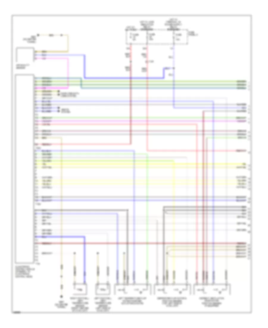 Automatic A C Wiring Diagram 1 of 3 for Volkswagen CC R Line 2011