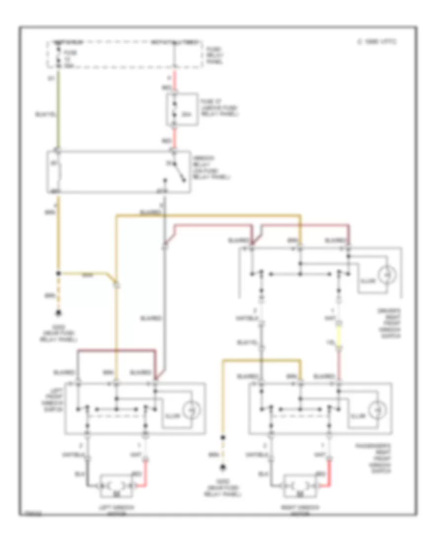 All Wiring Diagrams for Volkswagen Vanagon Syncro 1990 – Wiring diagrams  for cars  Vanagon Power Window Wiring Diagram    Wiring diagrams