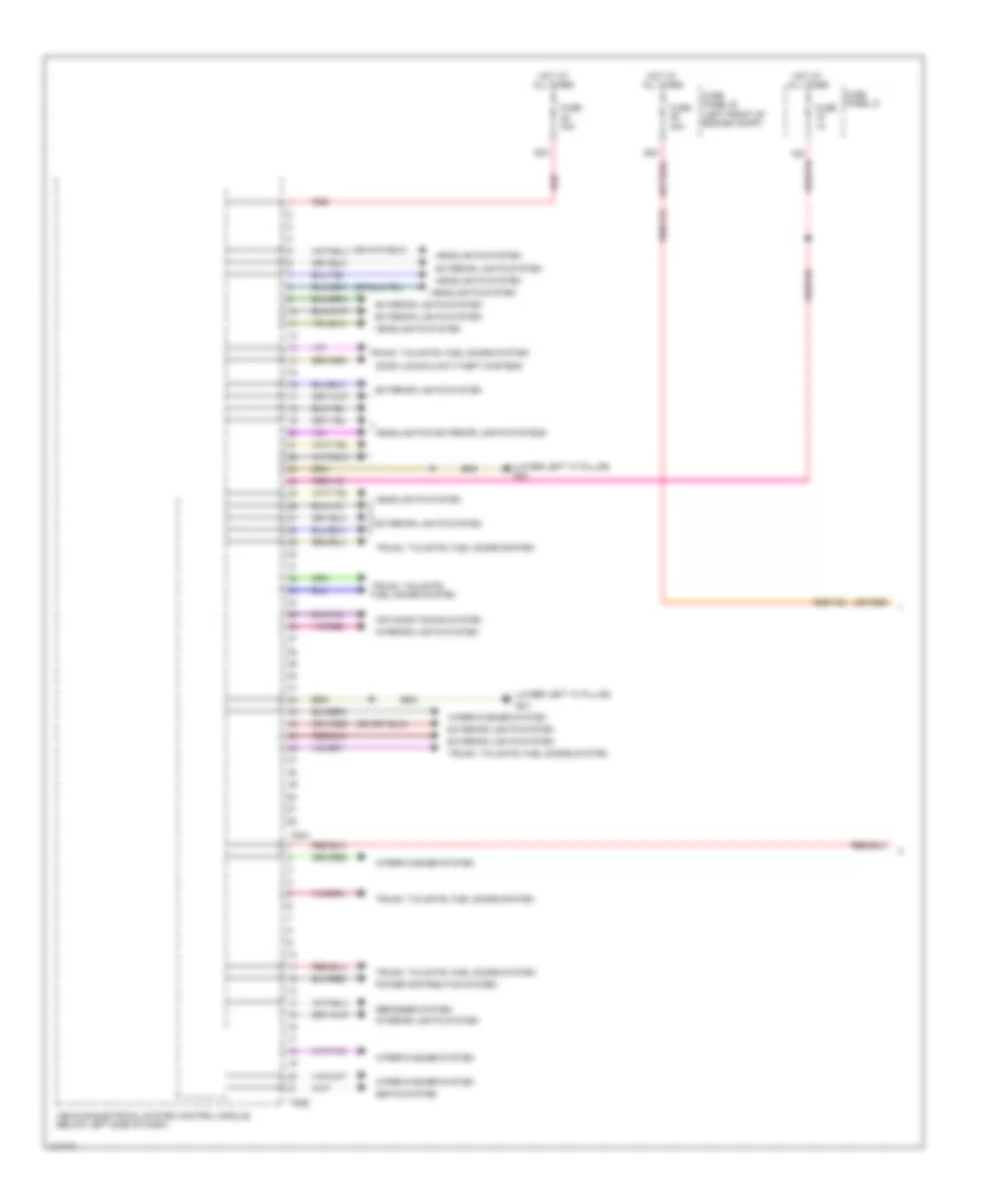 Vehicle Electrical System Control Module Wiring Diagram, with High Equipment (1 of 2) for Volkswagen Jetta TDI 2013