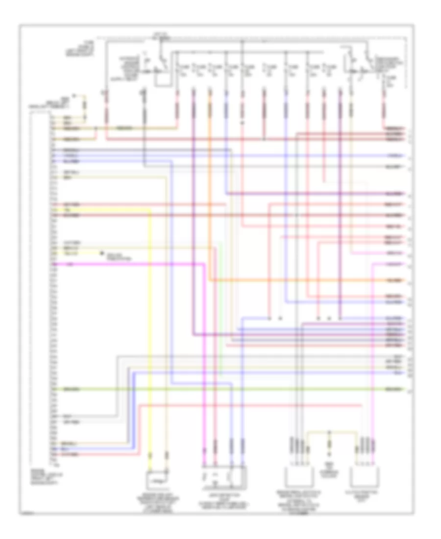 2.5L, Engine Performance Wiring Diagram (1 of 5) for Volkswagen Jetta TDI 2013