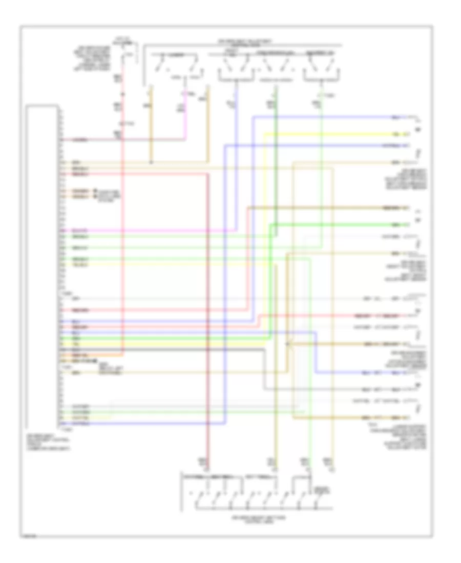 Memory Systems Wiring Diagram for Volkswagen Passat S 2013
