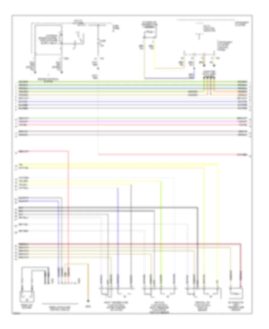Automatic AC Wiring Diagram (2 of 3) for Volkswagen Passat 2.0T 2007