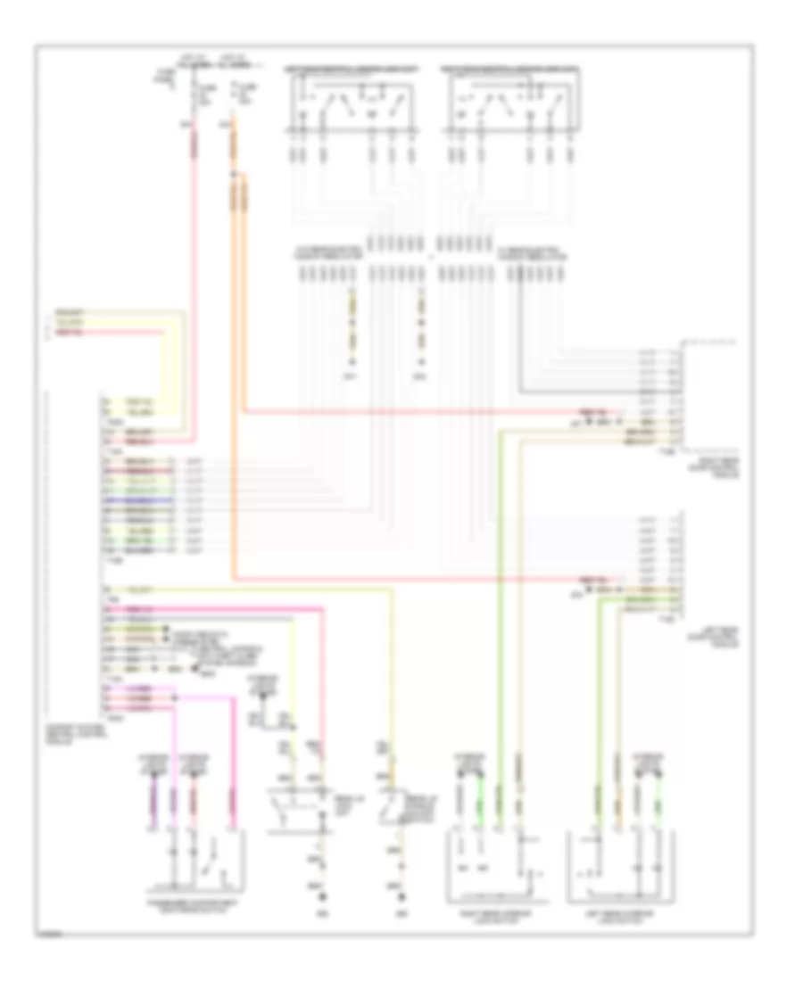 Anti-theft Wiring Diagram, Sedan (2 of 3) for Volkswagen Passat 2.0T 2007