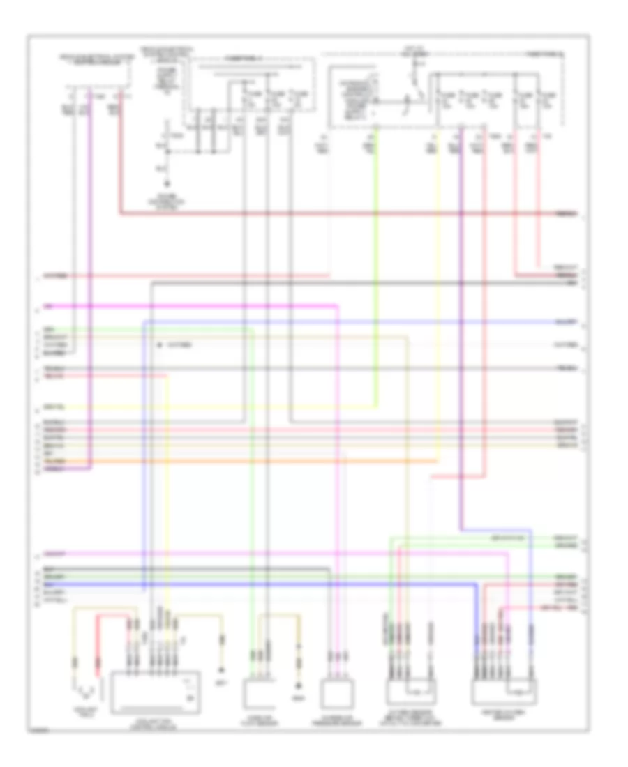 2.0L, Engine Performance Wiring Diagram (2 of 5) for Volkswagen Passat 2.0T 2007