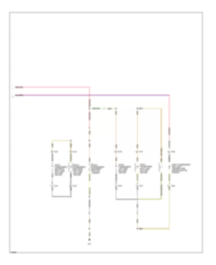 Front Heated Seats Wiring Diagram, with Sport Seats (2 of 2) for Volkswagen Passat 2.0T 2007