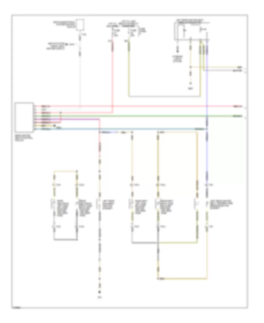 Rear Heated Seats Wiring Diagram, with Sport Seats (1 of 2) for Volkswagen Passat 2.0T 2007