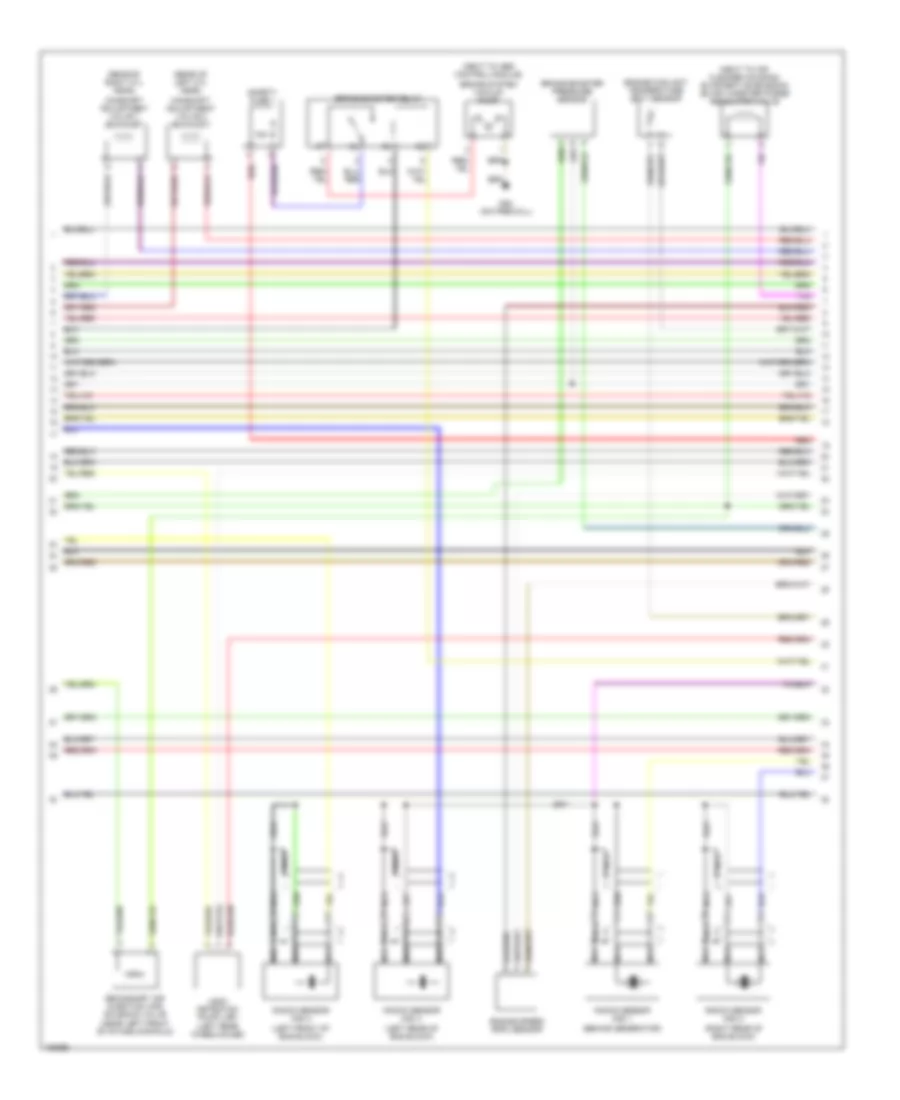 4.0L, Engine Performance Wiring Diagrams (2 of 6) for Volkswagen Passat GLX 4Motion 2002