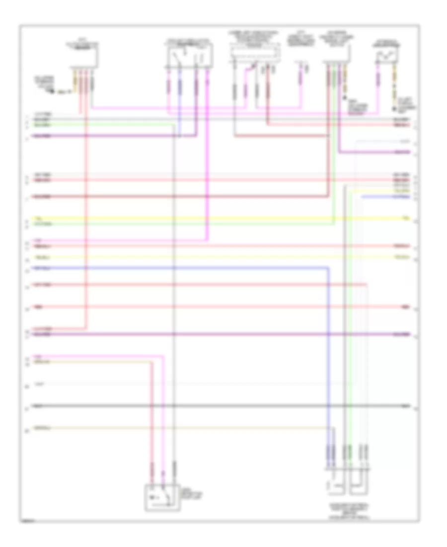 2 0L Turbo Engine Performance Wiring Diagram CCTA Late Production 2 of 6 for Volkswagen Eos Komfort 2011