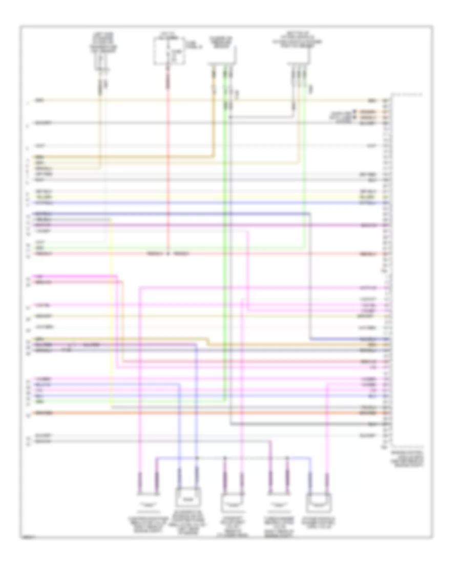 2 0L Turbo Engine Performance Wiring Diagram CCTA Late Production 6 of 6 for Volkswagen Eos Komfort 2011