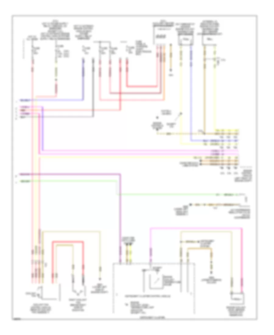 Manual A C Wiring Diagram 2 of 2 for Volkswagen Passat SEL 2013