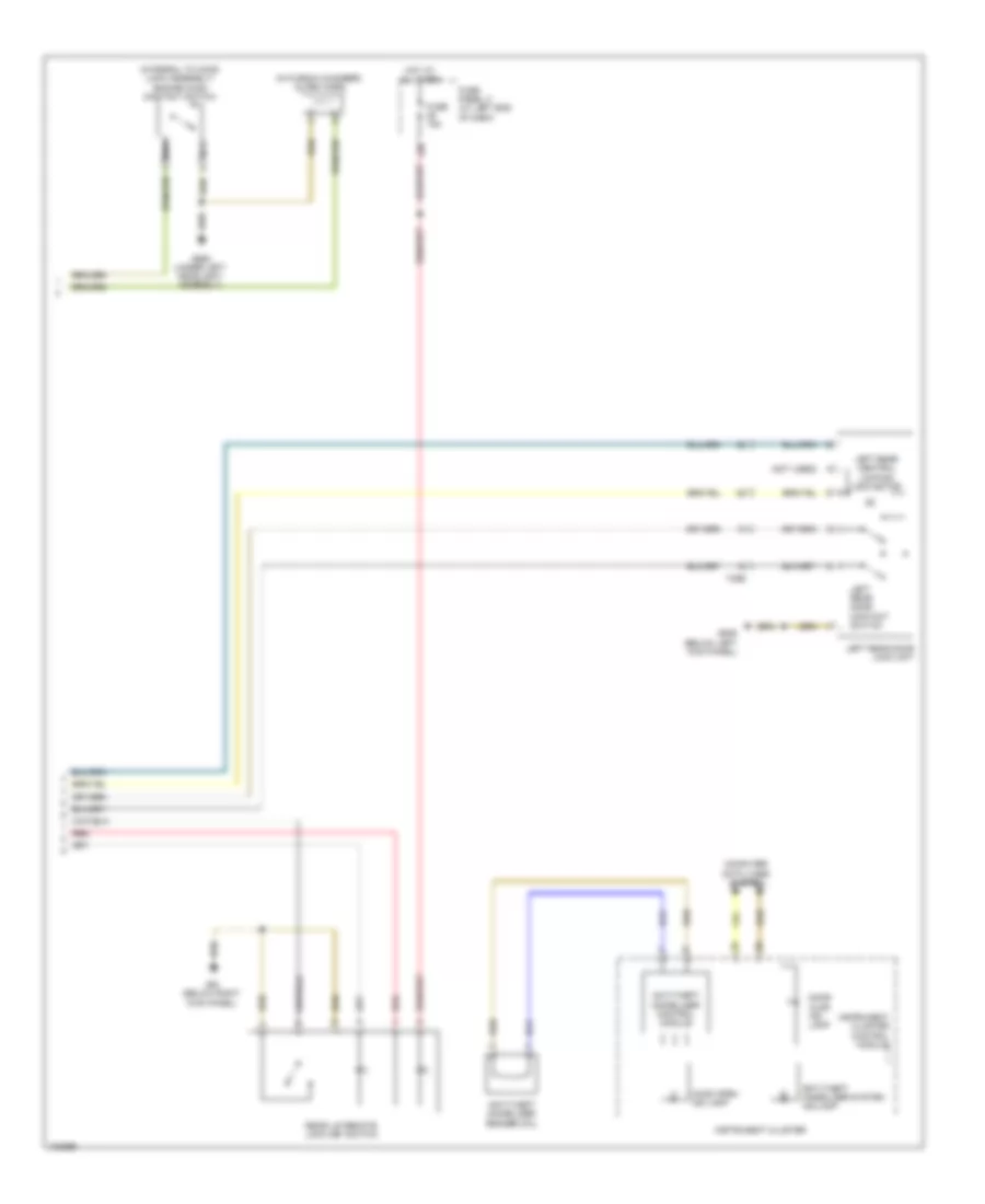 Forced Entry Wiring Diagram (3 of 3) for Volkswagen Passat SEL 2013