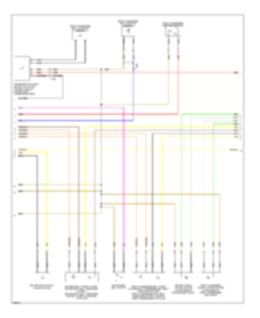 Supplemental Restraints Wiring Diagram 2 of 3 for Volkswagen Passat SEL 2013