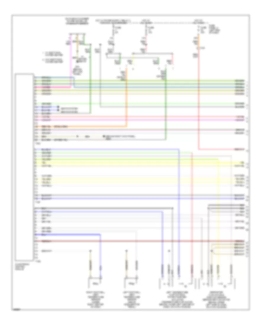 Automatic A C Wiring Diagram 1 of 4 for Volkswagen Eos Lux 2011