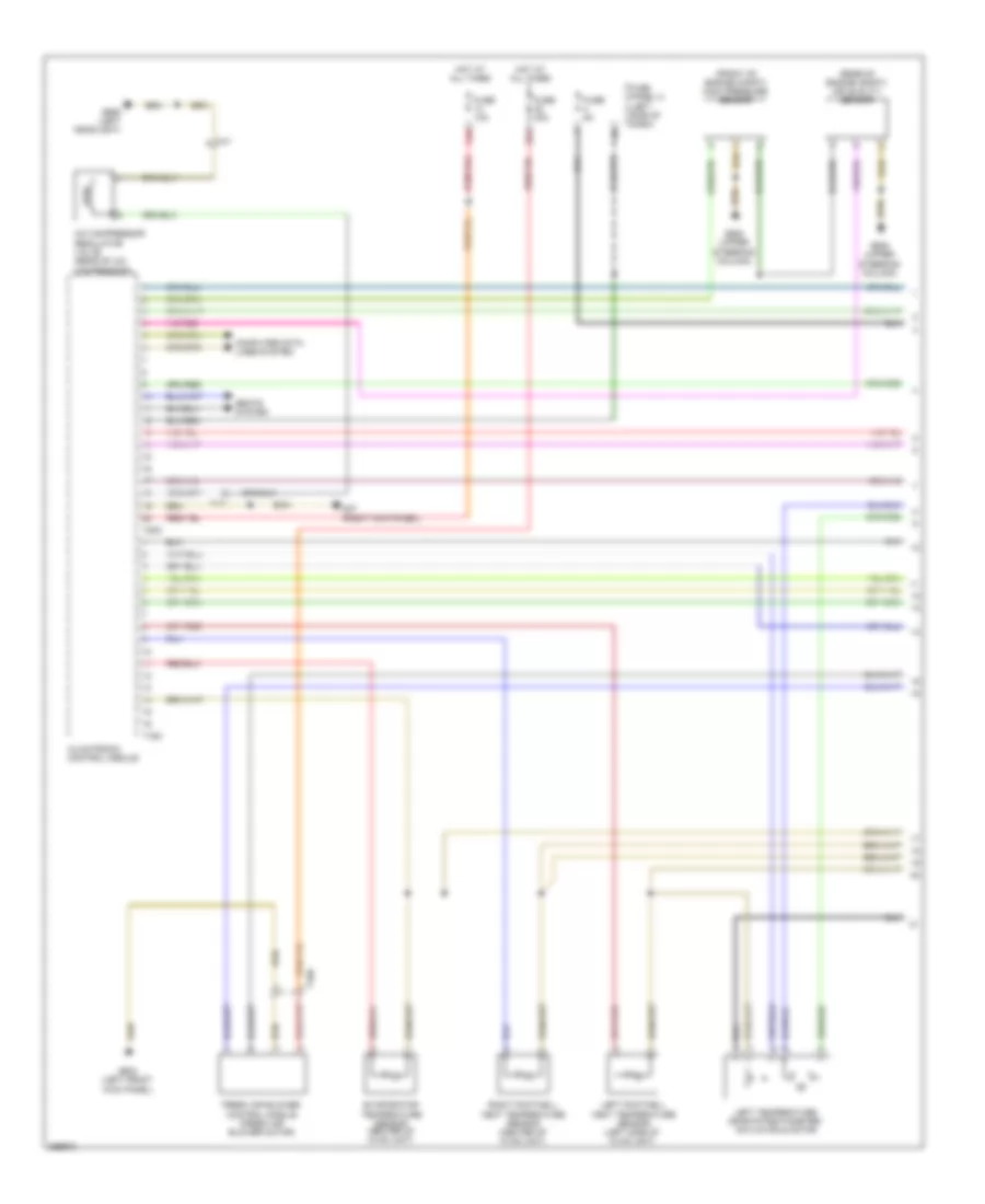 Automatic AC Wiring Diagram (1 of 3) for Volkswagen Golf 2011