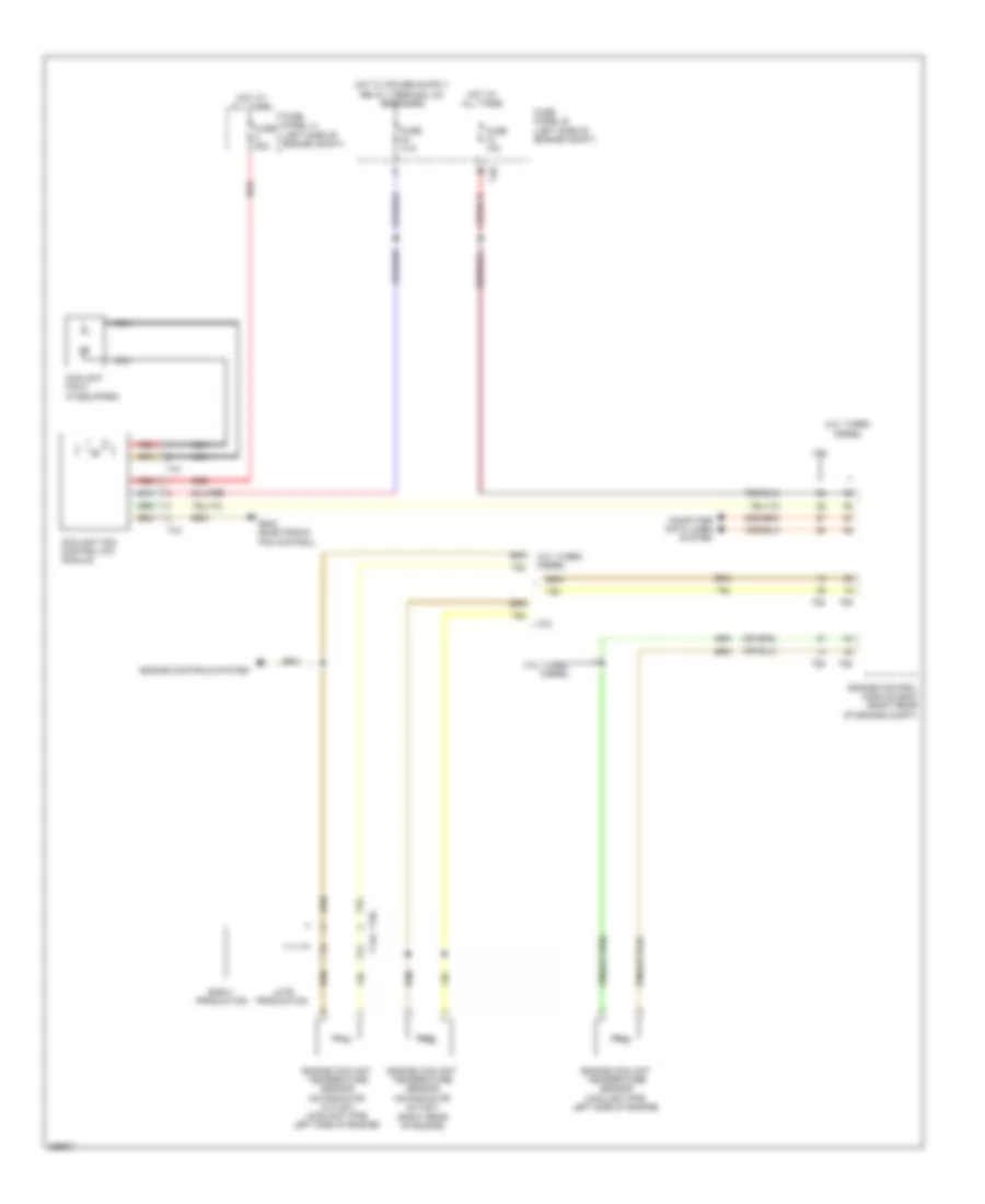 Automatic AC Wiring Diagram (3 of 3) for Volkswagen Golf 2011