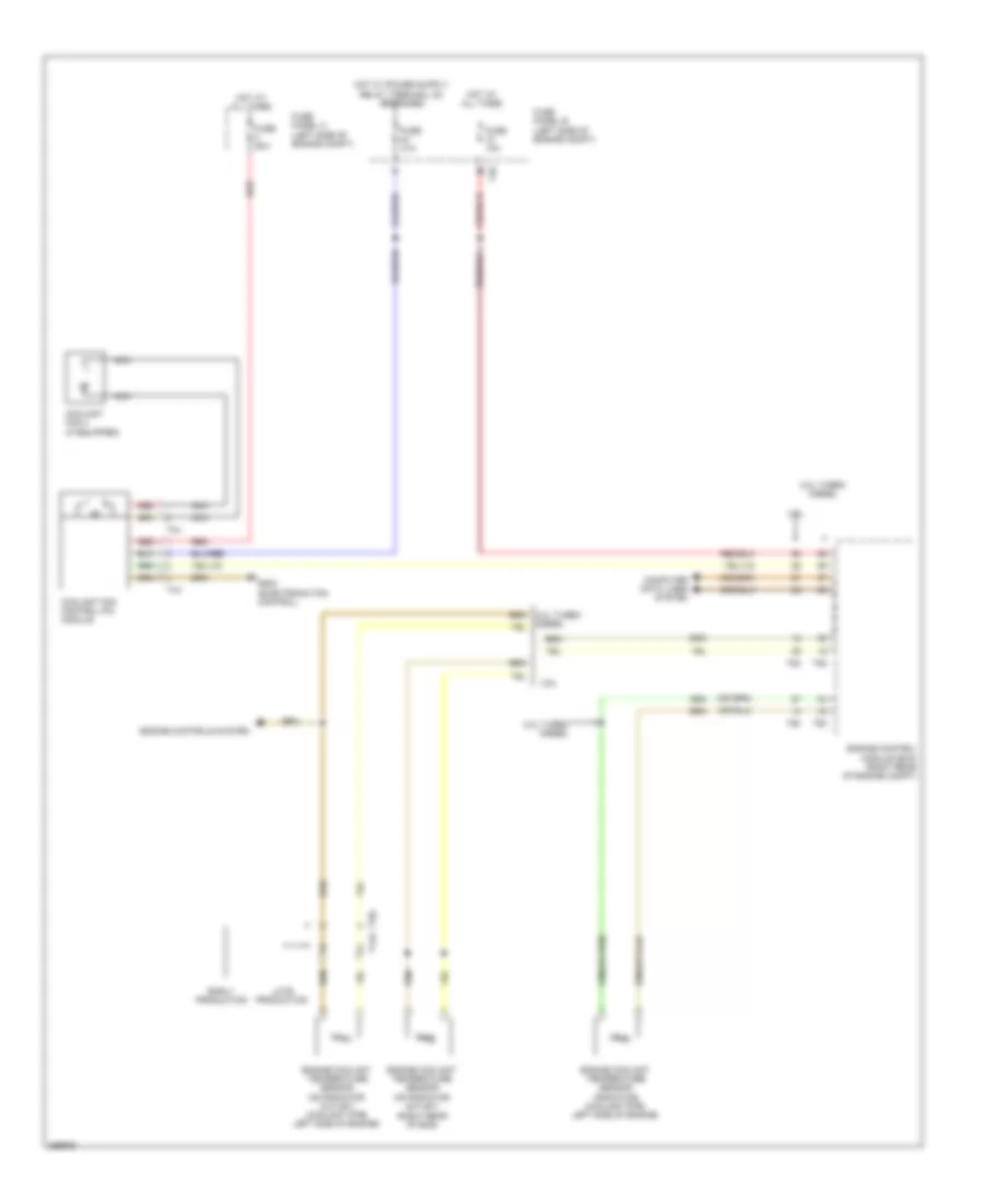 Manual A C Wiring Diagram 2 of 2 for Volkswagen Golf 2011