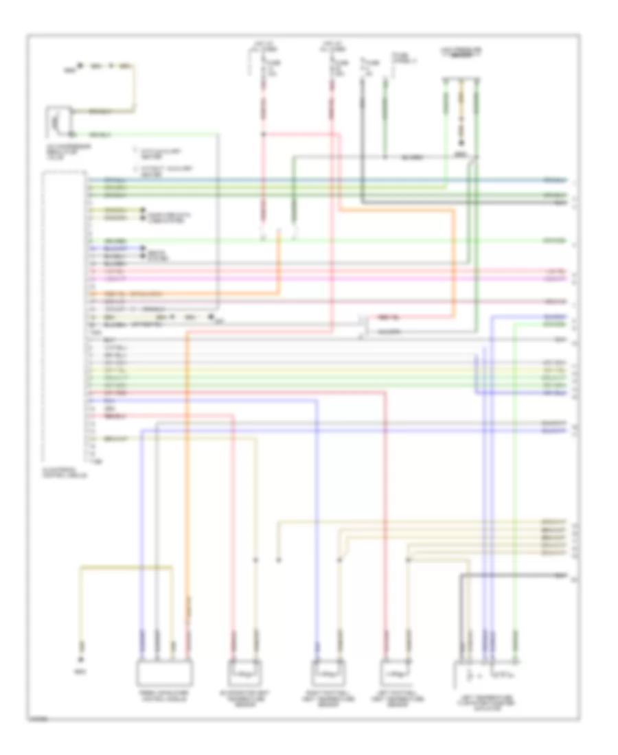 Automatic A C Wiring Diagram with Climatronic 1 of 3 for Volkswagen Rabbit 2007