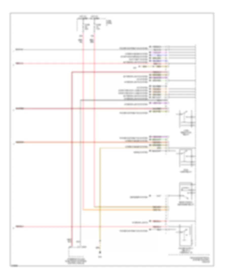 Vehicle Electrical System Control Module Wiring Diagram (2 of 2) for Volkswagen Rabbit 2007