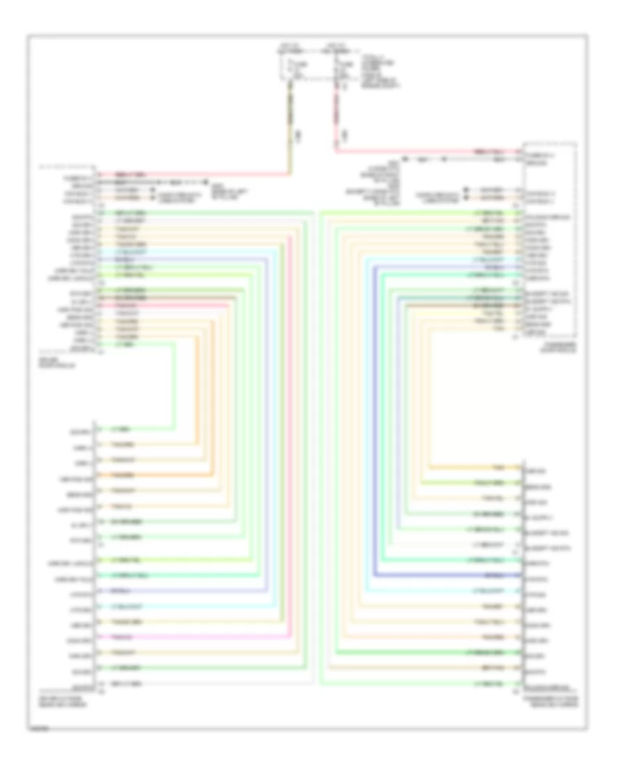 Power Mirrors Wiring Diagram for Volkswagen Routan S 2013