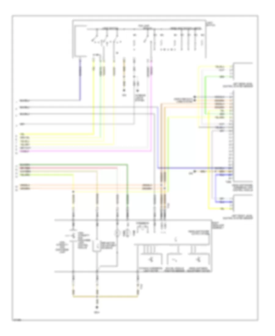 Adaptive Front Lighting Wiring Diagram (2 of 2) for Volkswagen Touareg 2007